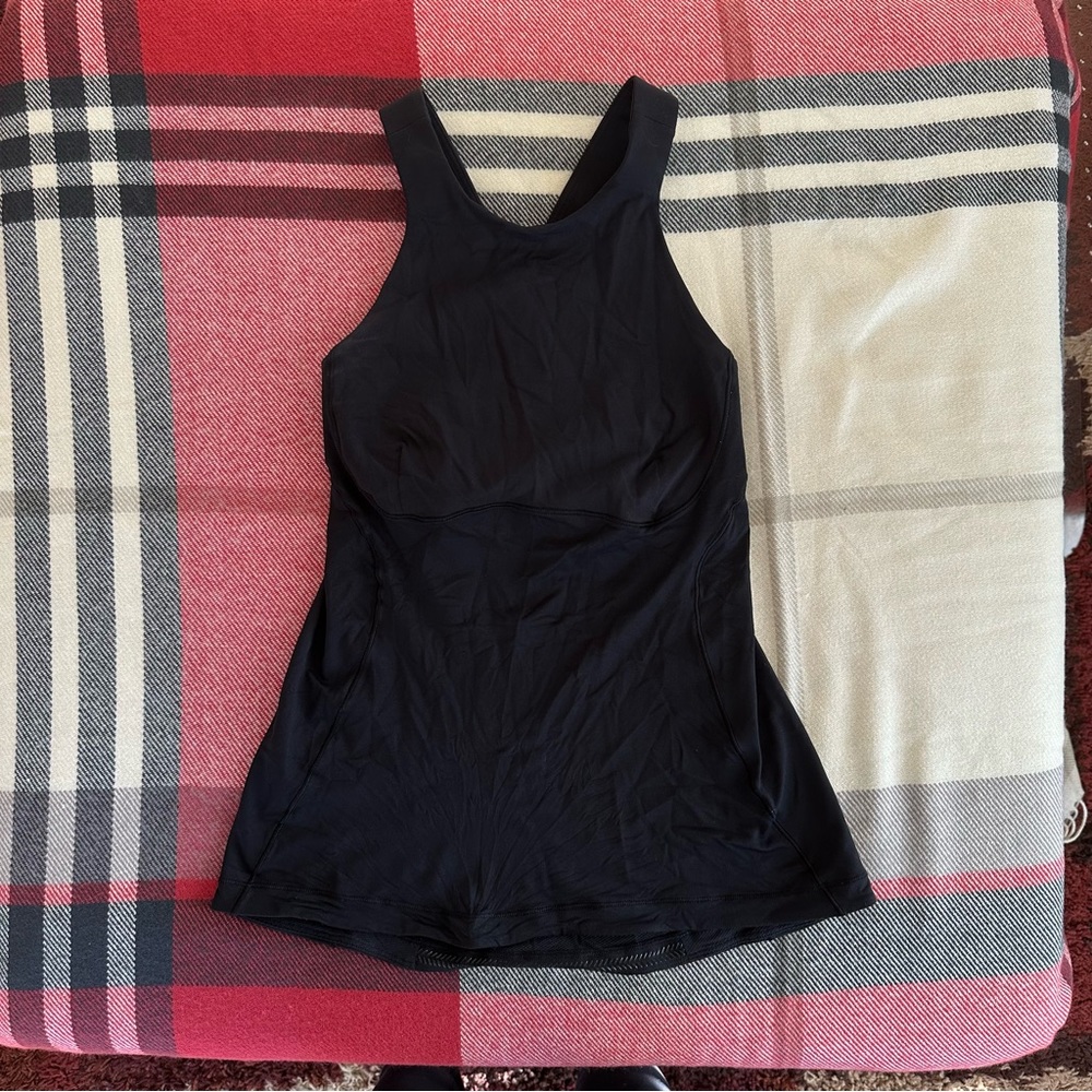 Lululemon Spin It to Win it Tank black, size 4